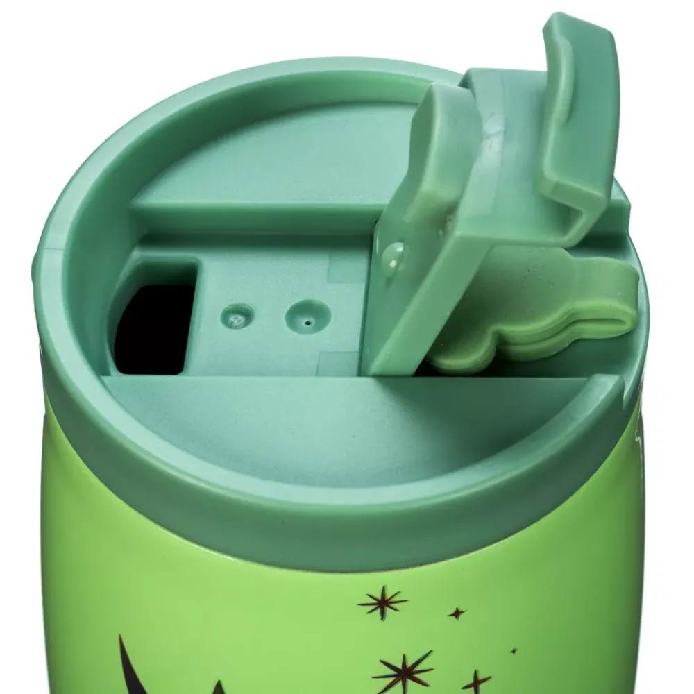 Outlet Disney Store Gobelet Clochette avec paille en acier inoxydable, Peter Pan