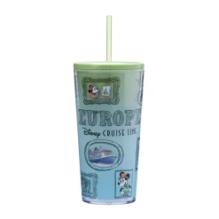 Best Disney Store Gobelet Mickey Mouse et ses amis Disney Cruise Line Europe avec paille