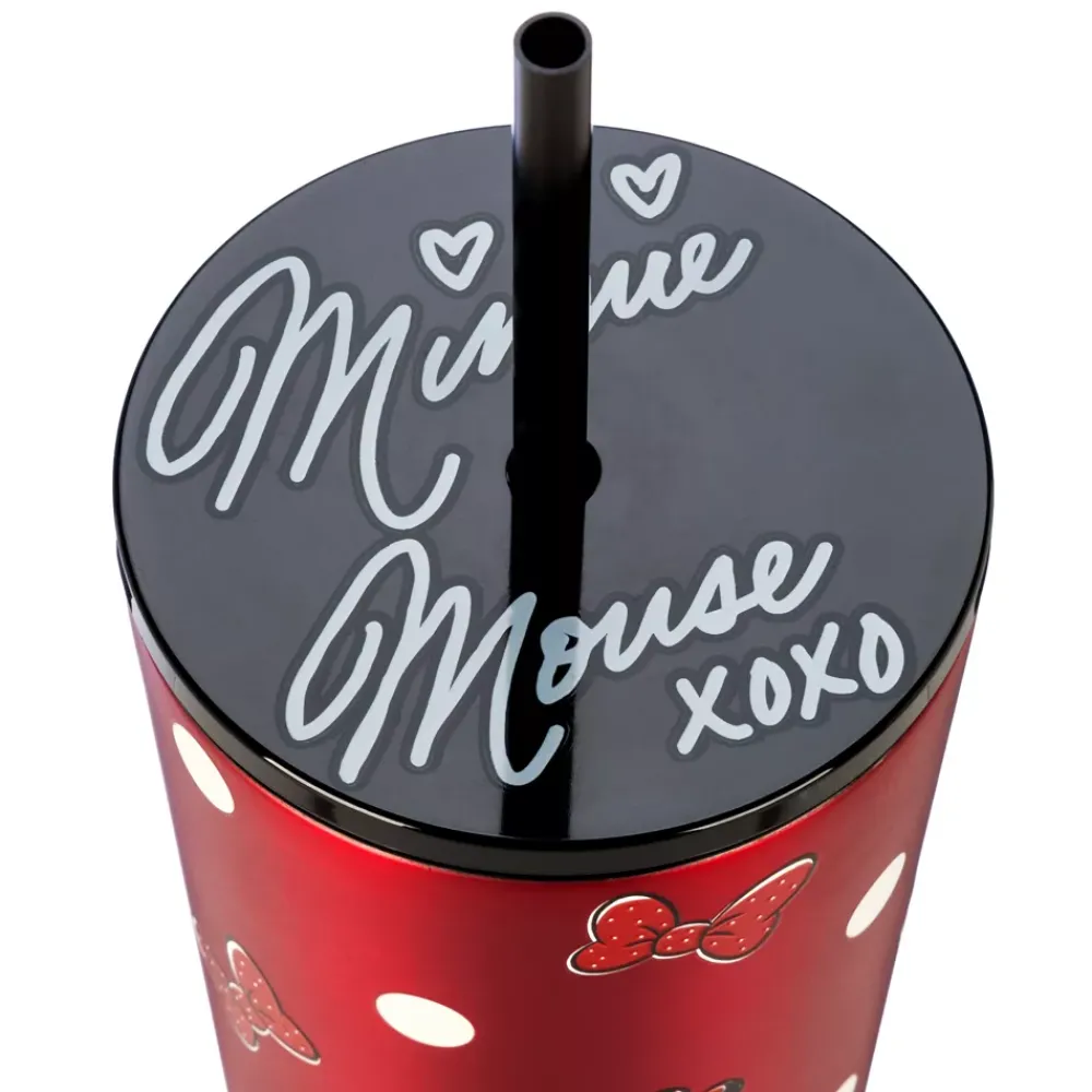 Discount Disney Store Gobelet Starbucks Minnie en acier inoxydable avec paille, Walt Disney World