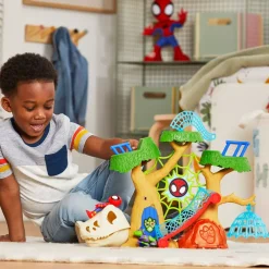 Sale Disney Store Hasbro Marvel Cabane Dino-Webs, Spidey et ses amis extraordinaires