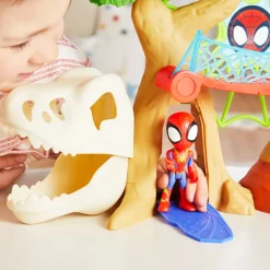 Sale Disney Store Hasbro Marvel Cabane Dino-Webs, Spidey et ses amis extraordinaires
