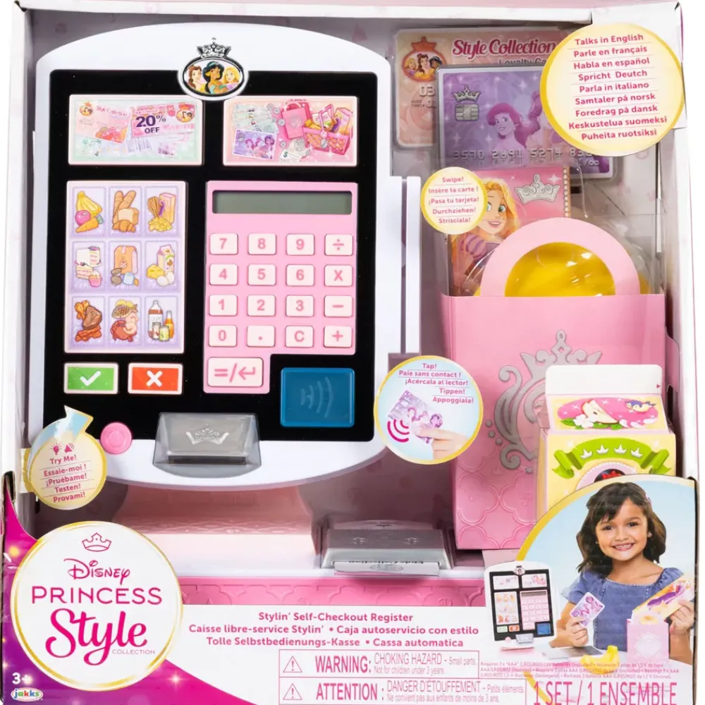 Outlet Disney Store Jakks Caisse automatique Stylin' Disney Princess Style