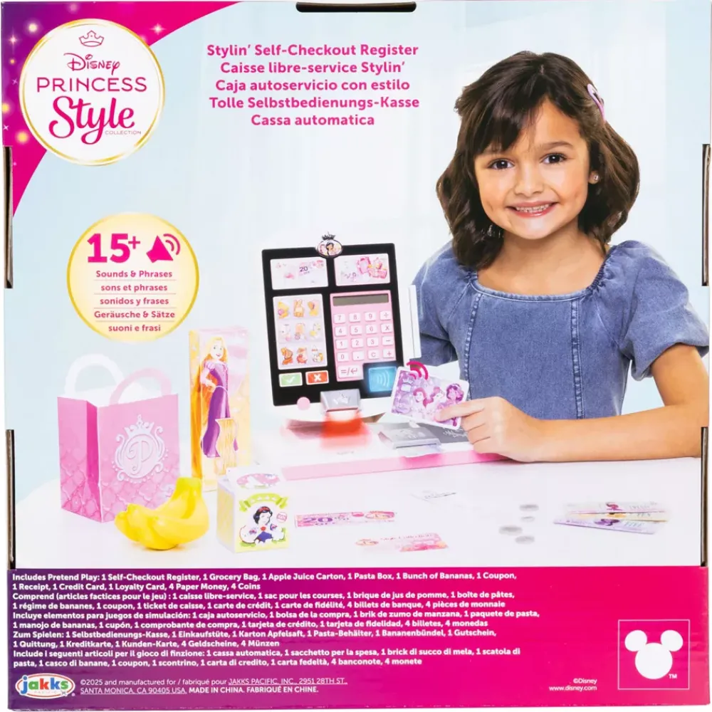Outlet Disney Store Jakks Caisse automatique Stylin' Disney Princess Style