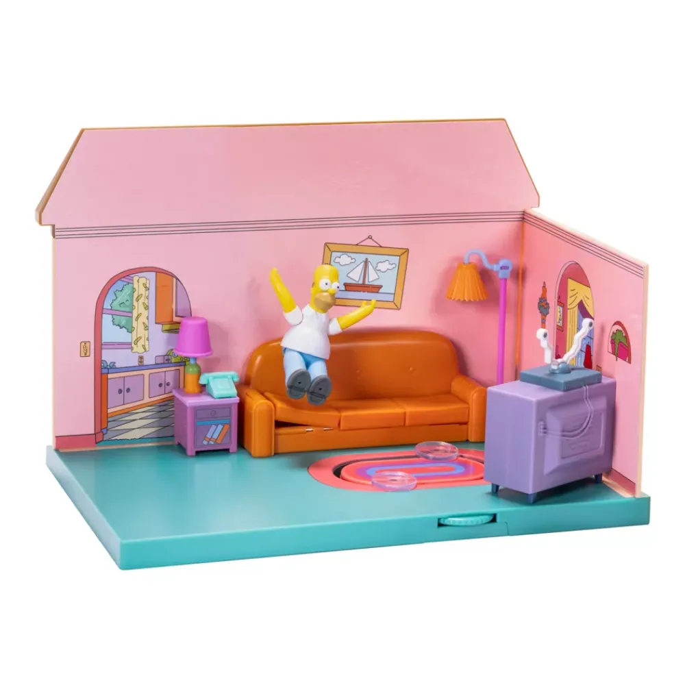 Disney Store Jakks Diorama Salon des Simpson