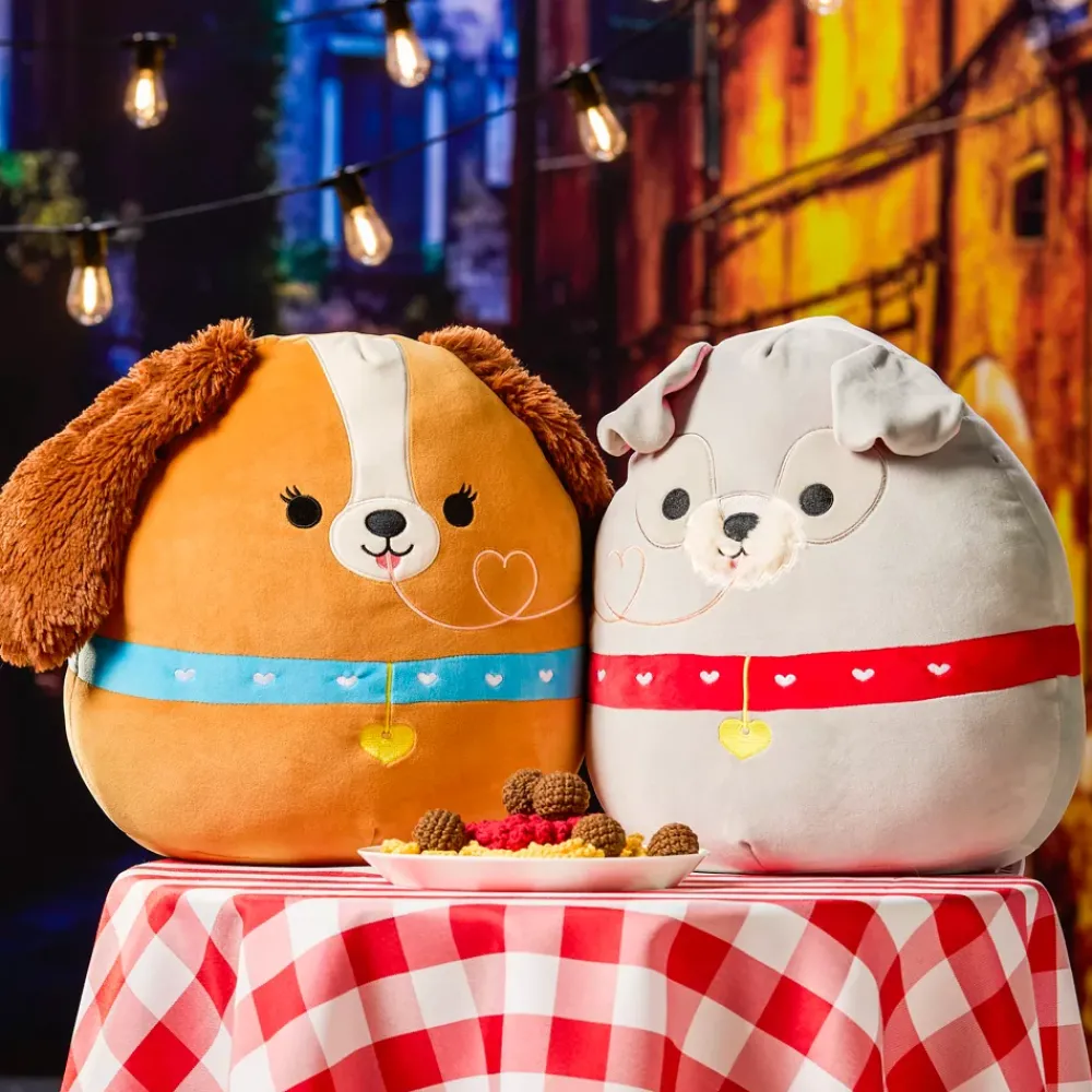 Hot Disney Store Jazwares Grande peluche Squishmallows Clochard, La Belle et le Clochard – 35 cm