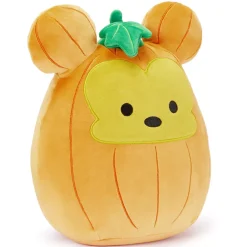 Disney Store Jazwares Peluche Mickey citrouille Squishmallows de taille moyenne, 28 cm