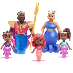 Discount Disney Store Just Play Ensemble de figurines Famille royale, Ariel sur Disney Junior