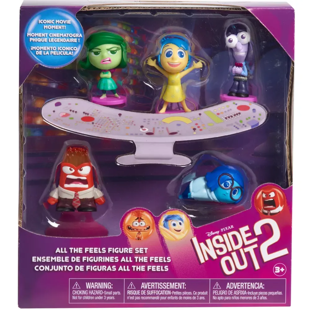 Outlet Disney Store Just Play Ensemble de figurines All the Feels, Vice-Versa 2