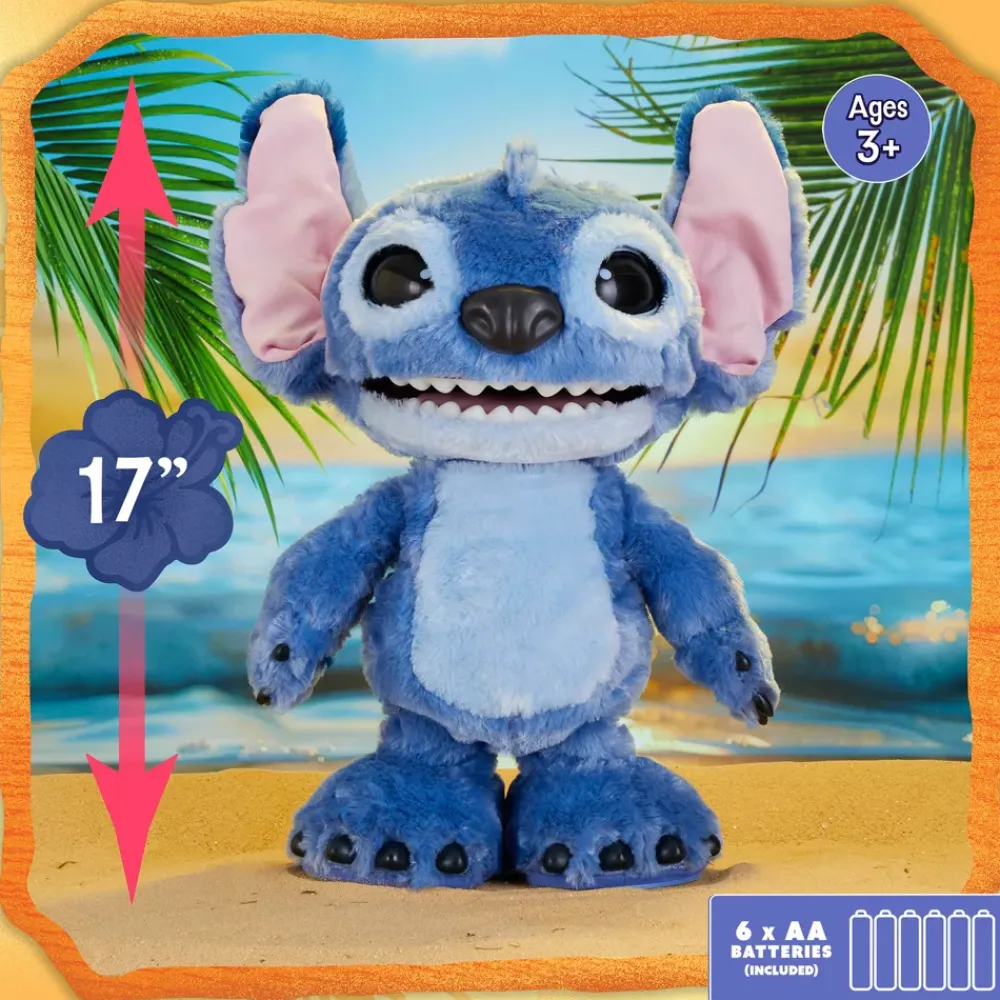 Discount Disney Store Just Play Peluche Stitch interactive Disney Ultimate, Lilo & Stitch