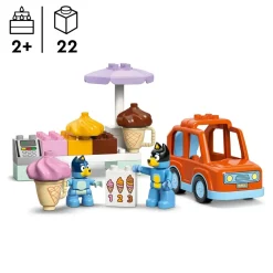 Outlet Disney Store LEGO DUPLO Visite chez le marchand de glace avec Bluey 10458
