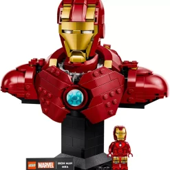 Sale Disney Store LEGO Marvel Buste d’Iron Man MK4 76327