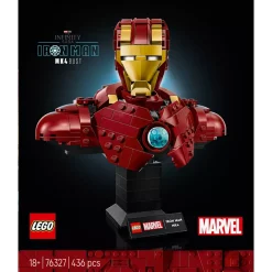 Sale Disney Store LEGO Marvel Buste d’Iron Man MK4 76327