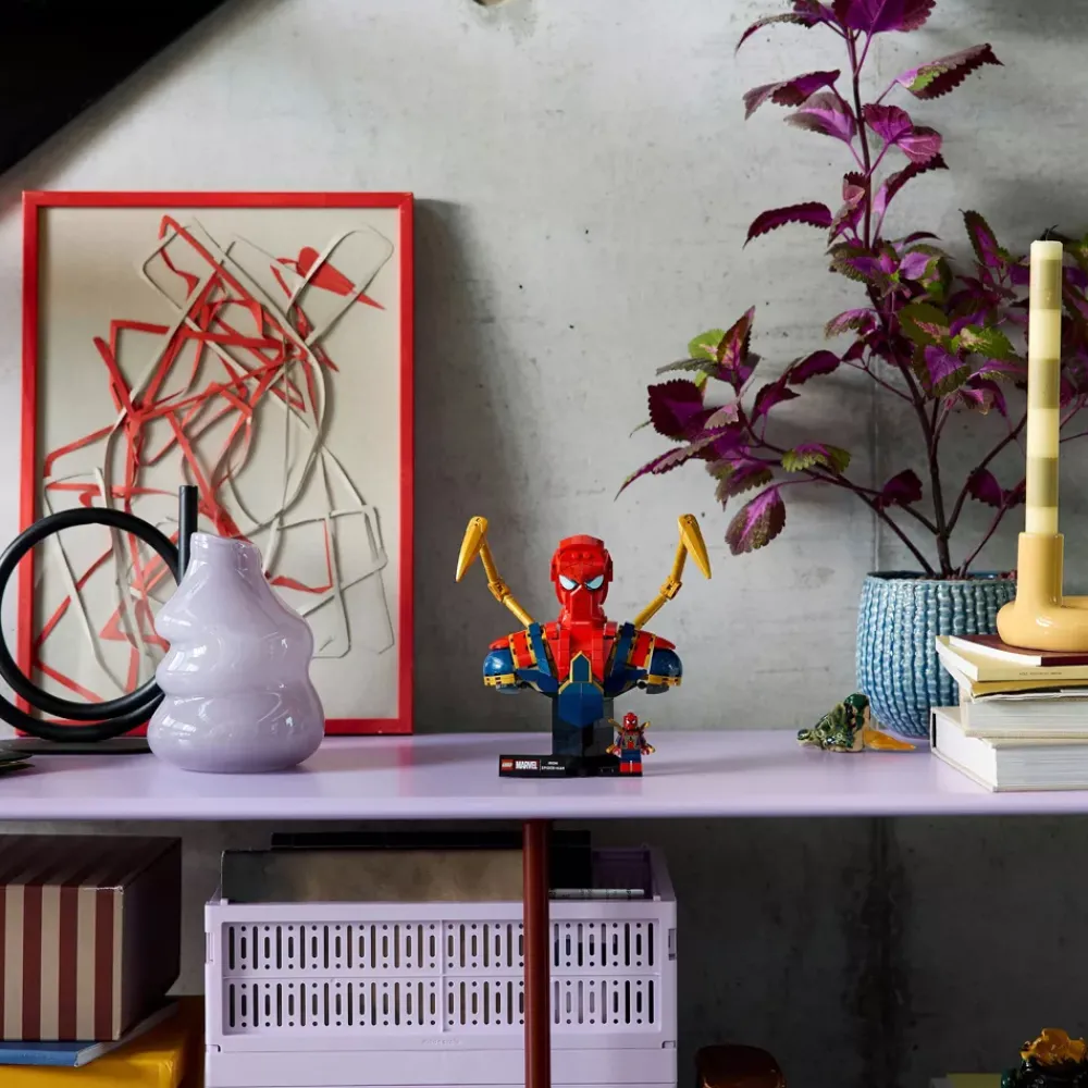 Sale Disney Store LEGO Marvel Buste d’Iron Spider-Man 76326