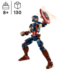 New Disney Store LEGO Marvel La figurine de Captain America