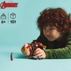 Discount Disney Store LEGO Marvel Le robot d’Iron Man contre Ultron 76307