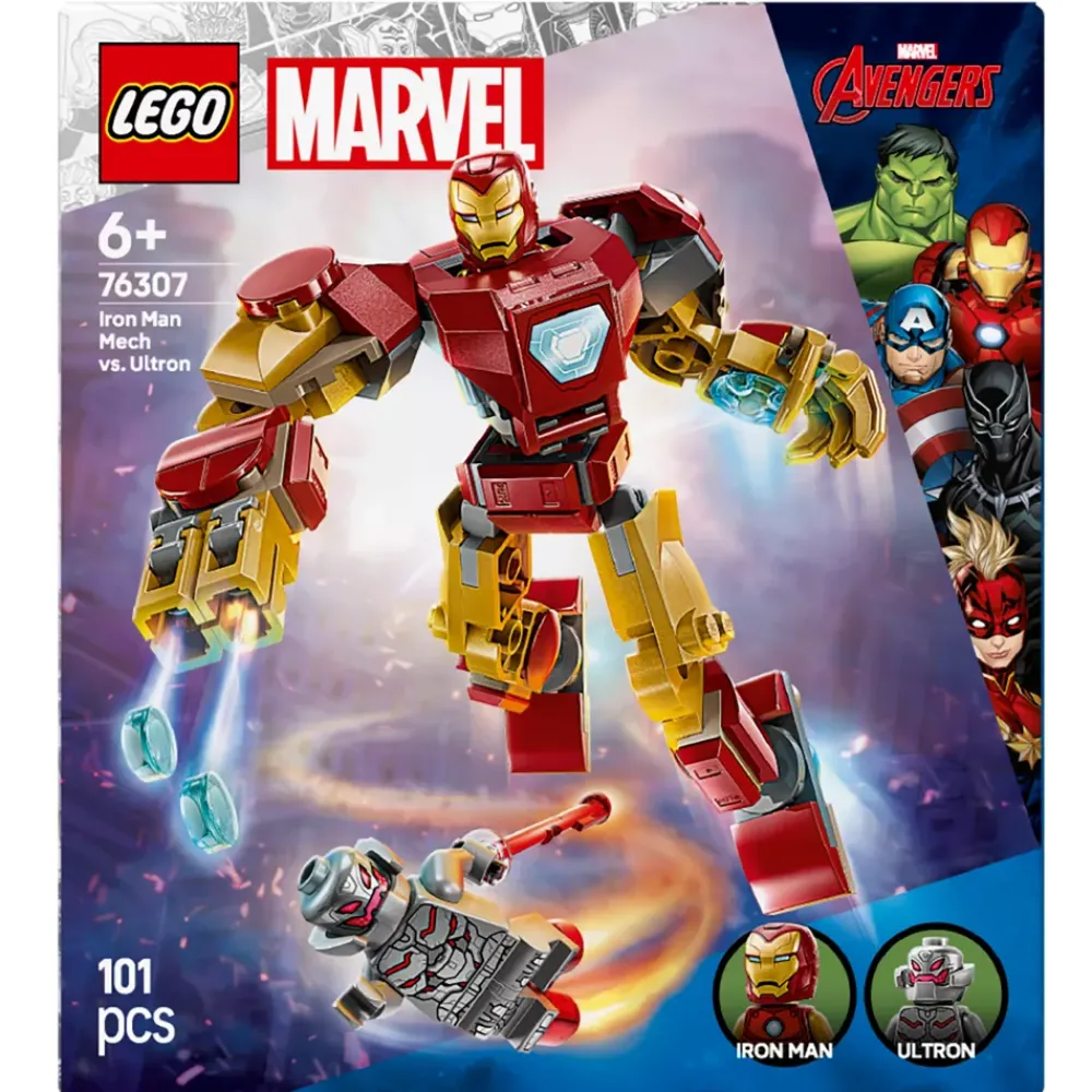 Discount Disney Store LEGO Marvel Le robot d’Iron Man contre Ultron 76307