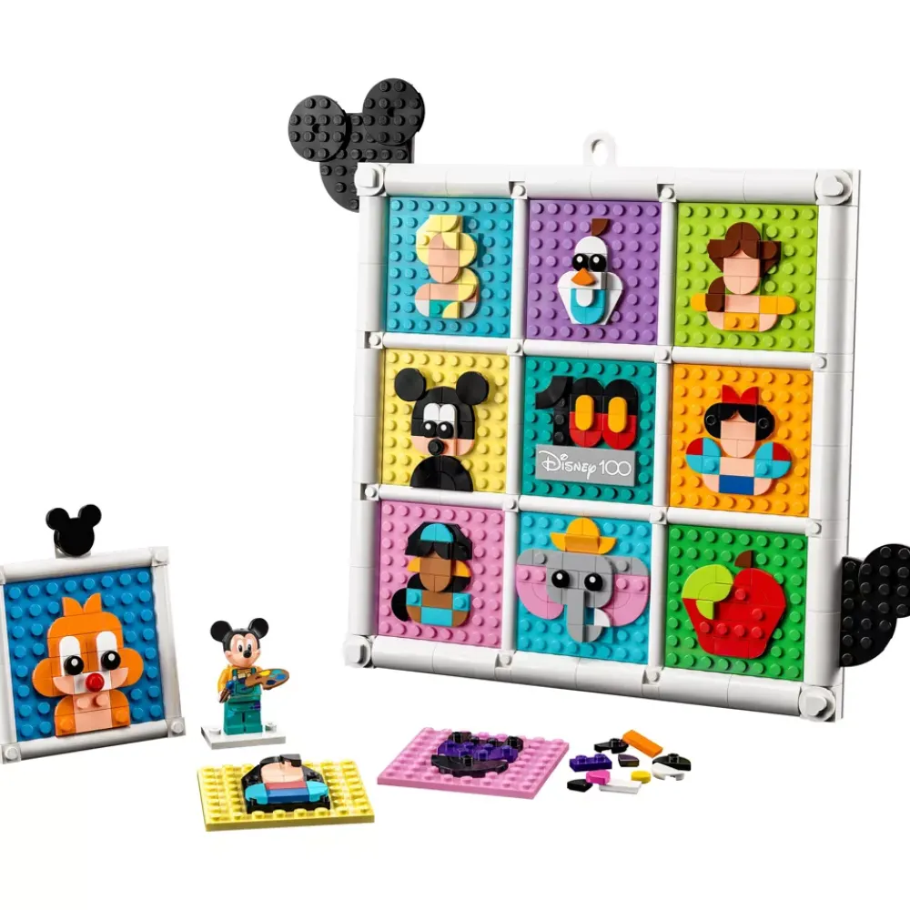 Disney Store LEGO Set de décoration 100 ans d'icônes Disney