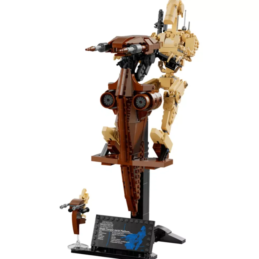 Sale Disney Store LEGO Star Wars Droïde de combat sur son STAP 75428