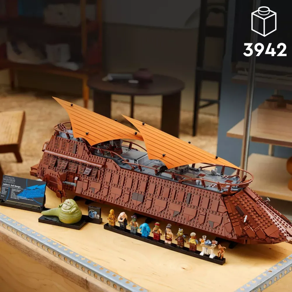 Clearance Disney Store LEGO Star Wars La barge à voiles de Jabba 75397