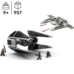 New Disney Store LEGO Star Wars 75348 Le chasseur Fang mandalorien contre le TIE Interceptor