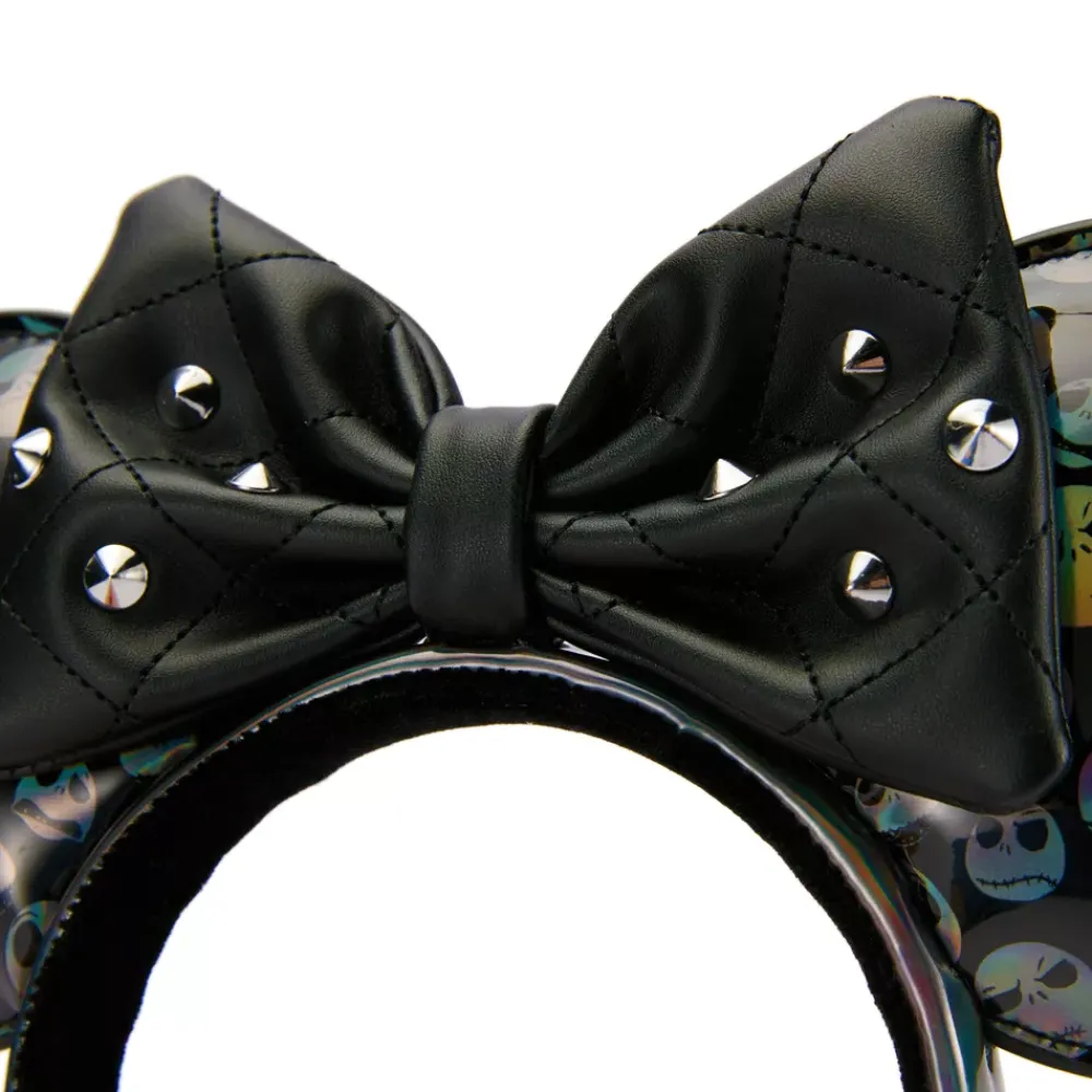 New Disney Store Loungefly Serre-tête à oreilles Jack Skellington pour adultes, L'Étrange Noël de monsieur Jack de Tim Burton