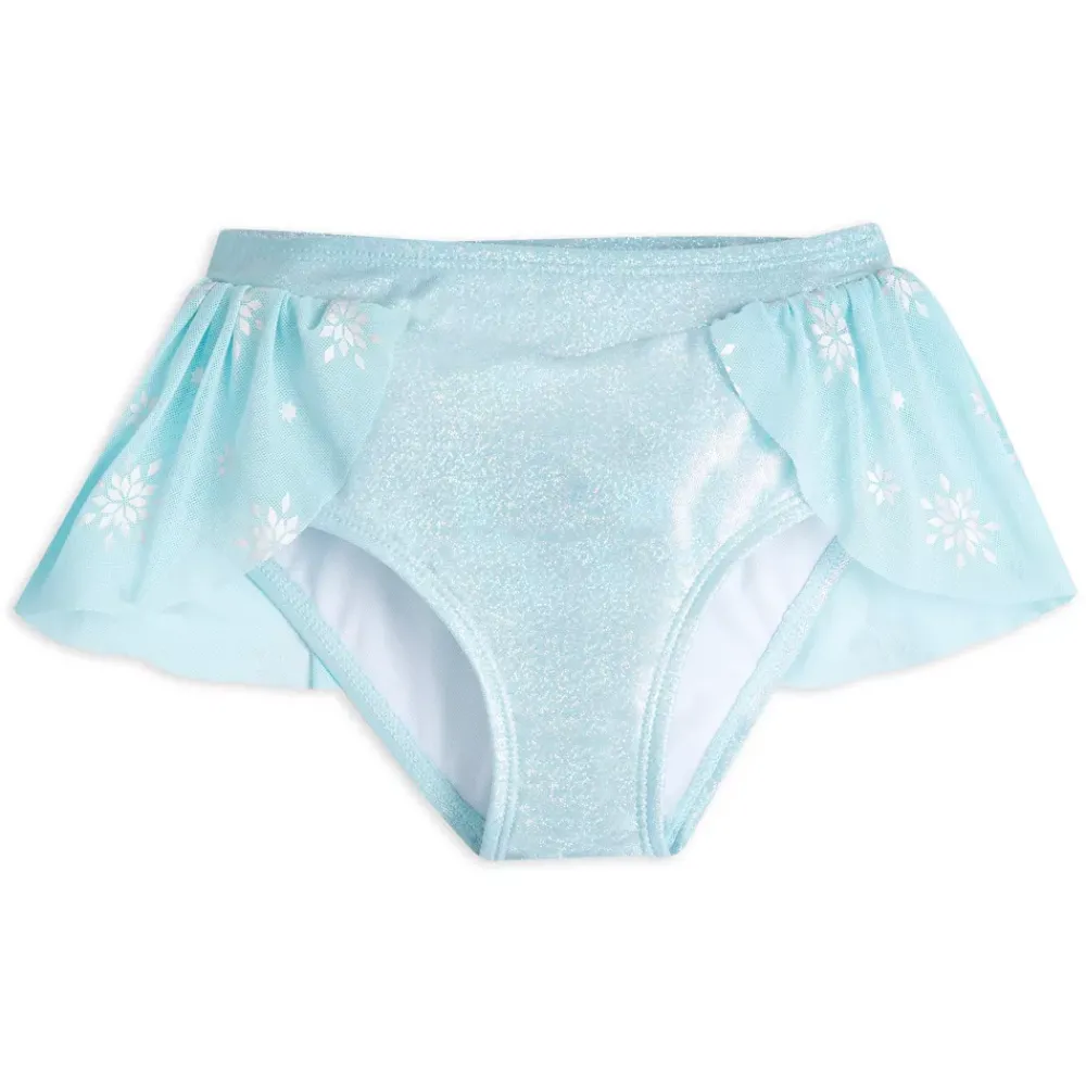 New Disney Store Maillot de bain Elsa 2 pièces pour enfants, La Reine des Neiges