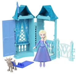 Hot Disney Store Mattel Coffret Village d'Arendelle La Reine des Neiges Histoires à empiler