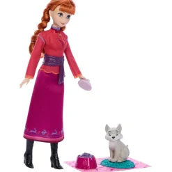 Best Disney Store Mattel Poupée Anna et louveteau, La Reine des Neiges