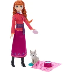 Best Disney Store Mattel Poupée Anna et louveteau, La Reine des Neiges