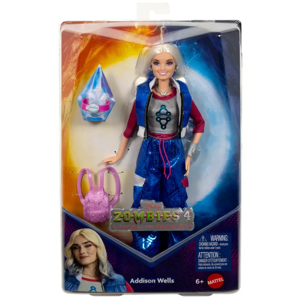Clearance Disney Store Mattel Poupée mode Addison, Zombies 4 ː L'aube des vampires