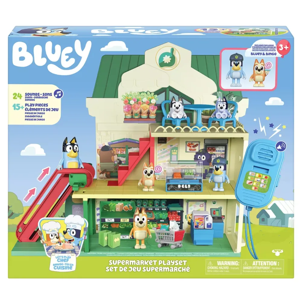 Online Disney Store Moose Toys Coffret Bluey au supermarché