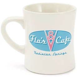 Online Disney Store Mug Café V8 de Flo, Disney Pixar Cars