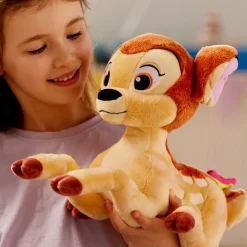 Hot Disney Store Peluche Bambi de taille moyenne avec papillon