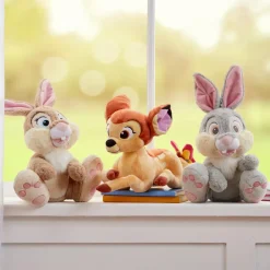 Hot Disney Store Peluche Bambi de taille moyenne avec papillon