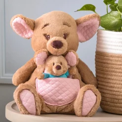 Discount Disney Store Peluche Maman Gourou et Petit Gourou GUND Oh So Snuggly, Winnie l'Ourson, 30,5 cm