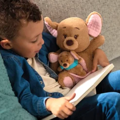 Discount Disney Store Peluche Maman Gourou et Petit Gourou GUND Oh So Snuggly, Winnie l'Ourson, 30,5 cm