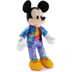 Best Disney Store Peluche Mickey de taille moyenne Disneyland 70e anniversaire – 35 cm