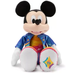 Best Disney Store Peluche Mickey de taille moyenne Disneyland 70e anniversaire – 35 cm