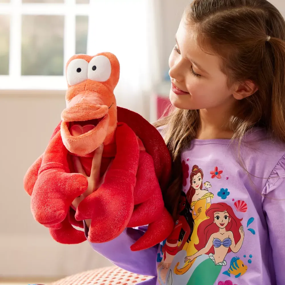 Discount Disney Store Peluche Sébastien de taille moyenne, La Petite Sirène