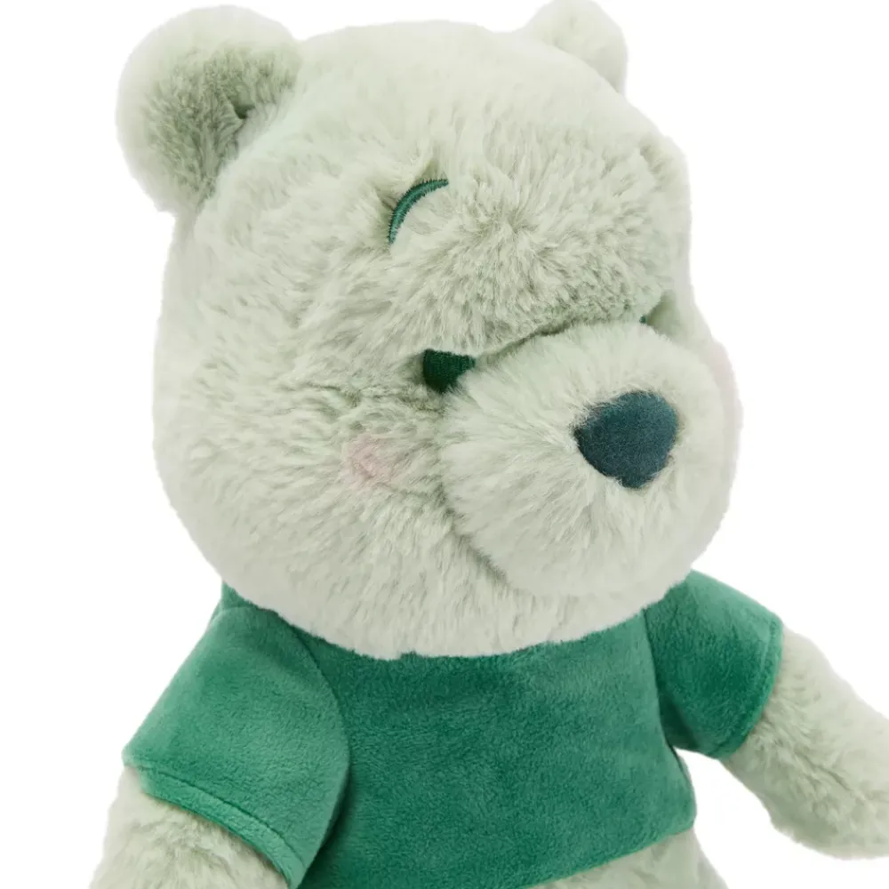 Hot Disney Store Peluche Winnie l'Ourson verte de taille moyenne, 33 cm