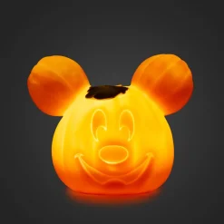 New Disney Store Petite citrouille creusée Mickey lumineuse