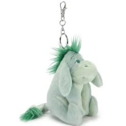 Discount Disney Store Porte-clés petite peluche Bourriquet verte, Winnie l'Ourson, 16 cm