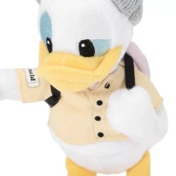 Disney Store Porte-clés petite peluche Donald Duck au camping – 20 cm