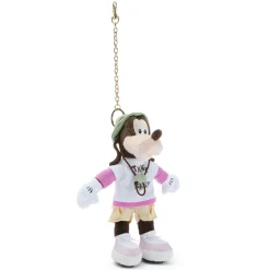 Best Disney Store Porte-clés petite peluche Dingo au camping – 17 cm