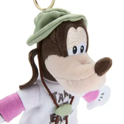 Best Disney Store Porte-clés petite peluche Dingo au camping – 17 cm