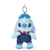 Best Disney Store Porte-clés petite peluche Stitch en denim, Lilo & Stitch, 18 cm