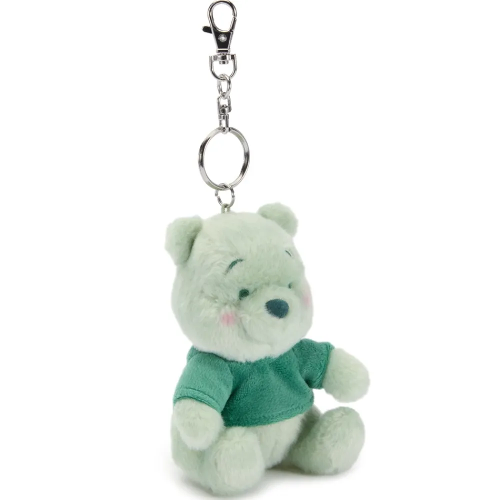 Online Disney Store Porte-clés petite peluche Winnie l'Ourson verte, 18 cm