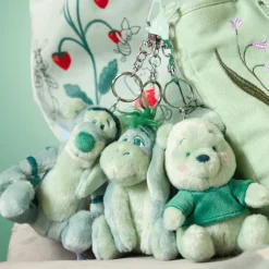 Online Disney Store Porte-clés petite peluche Winnie l'Ourson verte, 18 cm