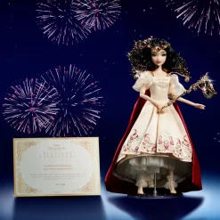 Best Disney Store Poupée Blanche Neige Fashionably Late Midnight Masquerade Series Disney Designer Collection en édition limitée, Blanche Neige et les Sept Nains