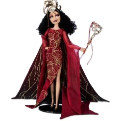 Hot Disney Store Poupée Mère Gothel Fashionably Late Midnight Masquerade Series Disney Designer Collection en édition limitée, Raiponce